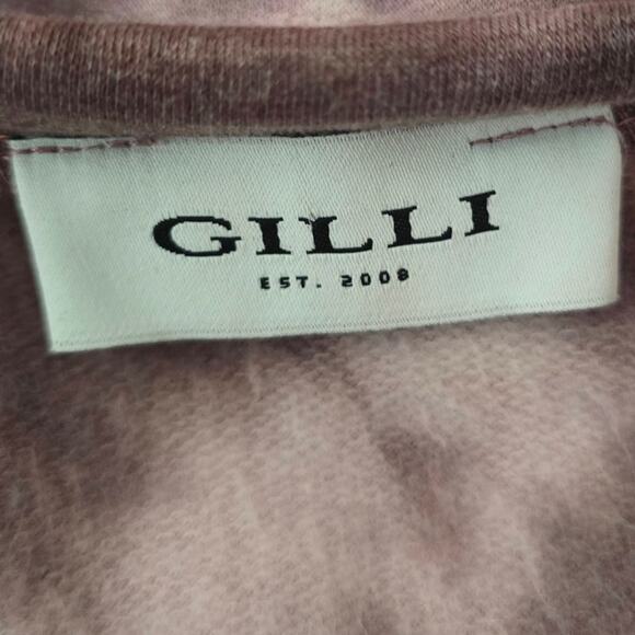 GILLI Be The Light Pink Tie Dye Women's Lightweight Soft Sweatshirt 2X - Picture 4 of 5